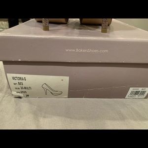 Multi color heels from Bakers